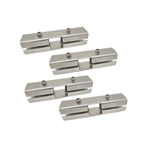 4Sets 1" Square Tubing Connector, 3 Way Split T Shape Pipe Tube Connecting
