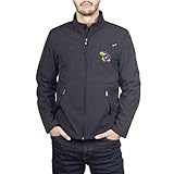 Diese Jacke mit durchgehendem Reißverschluss ist kleiner auf die richtige Größe auf einer Größenskala für Herrenbekleidung – siehe Größentabelle für die perfekte Passform basierend auf Ihren Maßen.