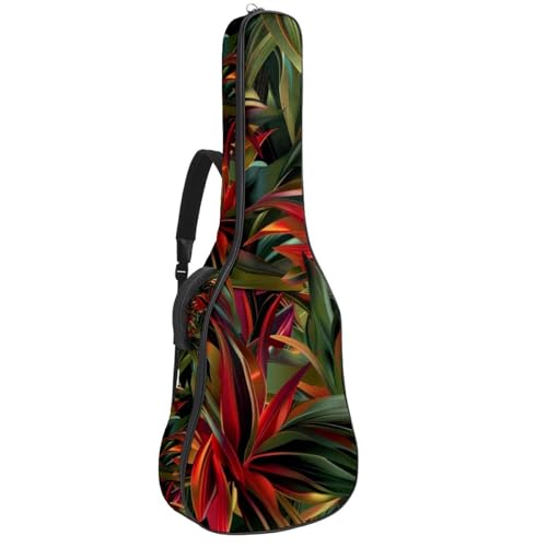 Housse de guitare acoustique électrique et basse avec bandoulière