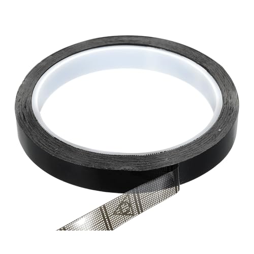 PATIKIL Antistatic Tape, 2.36 Mil Thick, 12 x 36m Conductive Adhesive Grid ESD Tape for Circuit Board Laptop Mobile Phone Communication Electronics Parts, Black