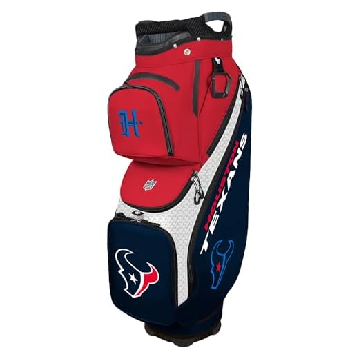 NFL Houston Texans Cooler Cart Golf Bag