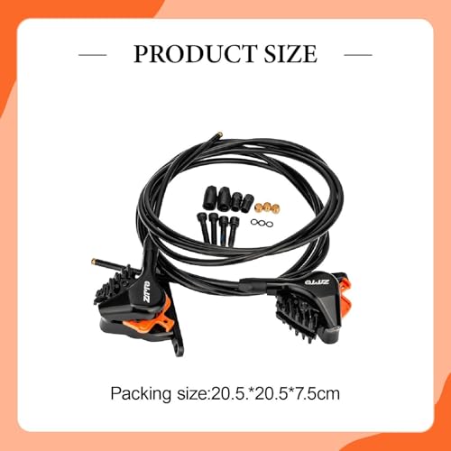 Road Bike Hydraulic Disc Brake Calipers Flat Mount Cycling Accessories Part Easy to Install Universal Front Rear 22mm Piston4