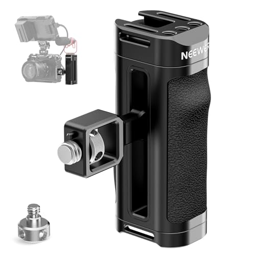 NEEWER �T�C�h�n���h�� �T�C�h�n���h�O���b�v �ėp�T�C�h�n���h�� �J�����P�[�W�p �y�� ABS+PC�� ����~�ߗ֊s�V���R��/3/8"&1/4"�l�W/�˂���h�~�ʒu���߃s��/���������A�[��/�R�[���h�V���[�t�� CA069H