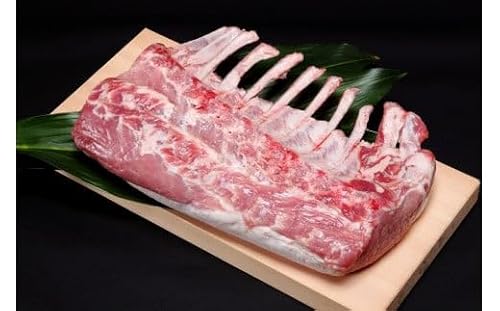 北海道産豚肉「ゆめの大地」[骨付ロース](3.0kg前後)