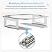 IFCASE Mac mini M4 Stand, Aluminum Desktop Stand for Mac mini M4/M4 Pro 2024- Improved Cooling, Easy Power Button Access, Desk Organization (Silver)