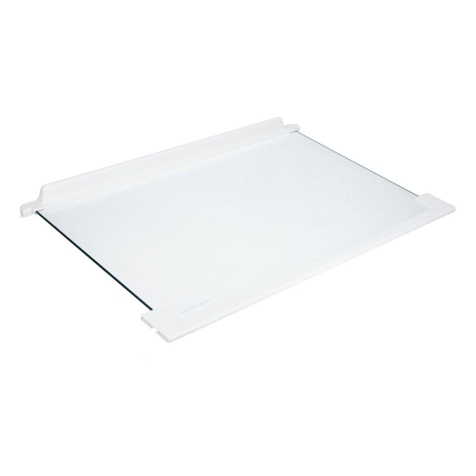 LUTH Premium Profi Parts Kompatibel mit Electrolux Glasplatte Kühlteil mittig 225163920/5 460X300mm mit Leisten für Kühlgefrierkombination
