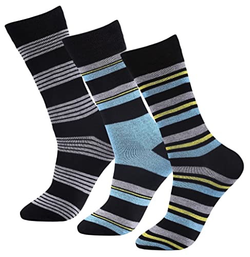 Chaussettes homme diabétique Itzu en coton peigné haut de gamme tricotage traditionnel