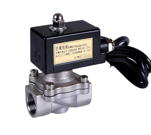 Électrovanne 220V en acier inoxydable 3/8 étanche et durable - 4