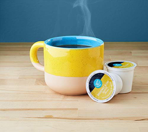 Amazon Brand - Happy Belly Light Roast Coffee Pods, Breakfast Blend, Compatible With Keurig 2.0 K-Cup Brewers, 100 Count #TOP1