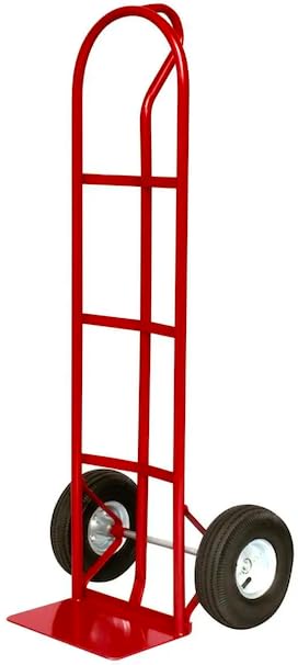 600lb Premium Red Heavy Duty Hand Truck with 10