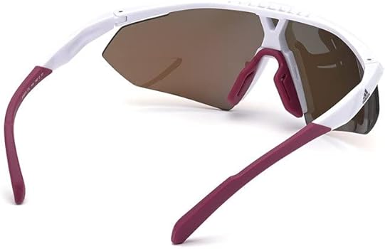 Amazon.com: Sunglasses Adidas Sport SP 0015 21L White/Roviex
