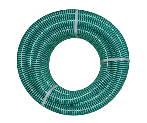 Saugschlauch 1 Zoll 10m - Länge 2m bis 50m - für Gartenpumpen, Sauganlagen, Hauswasserwerke - Vakuumfest, Formstabil, Pumpenschlauch, Ansaugschlauch, Sauggarnitur