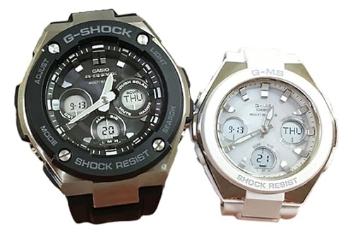 [�J�V�I]CASIO �y�A�E�H�b�` G-SHOCK G�V���b�N BABY-G �x�r�[G �A�i�f�W �d�g�\�[���[ �����y�A�P�[�X���� 2�{�Z�b�g GST-W300-1AJF MSG-W100-7AJF �r���v[�������K�i]