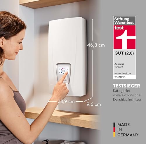 Durchlauferhitzer mit Fernbedienung Clage DSX Touch 18-27 kW