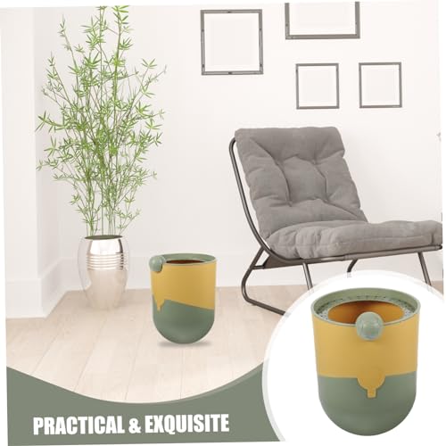 Caneca de basura decorativa para hogar y oficina estilo nórdico miniatura 7