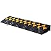 Mophorn Rubber Curb Ramp 3.7 Rise Height, Driveway Ramp for Car, 15T Heavy Duty Rubber Sidewalk Curb Ramp for Forklifts, Trucks, Buses, Cars, Wheelchairs, Bikes