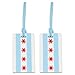 CITY OF CHICAGO Flag LUGGAGE TAG