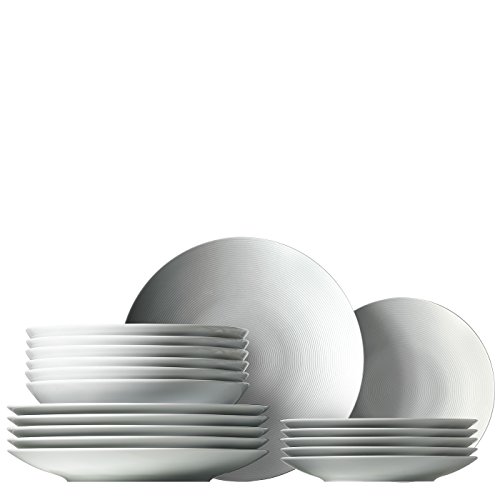 Come prima di una tela bianca, le decorazioni per la tavola e i piatti con le stoviglie Thomas-Loft risaltano al meglio. Sia le occasioni festive che i pasti quotidiani acquisiscono così una sobria eleganza che si può godere ogni giorno.