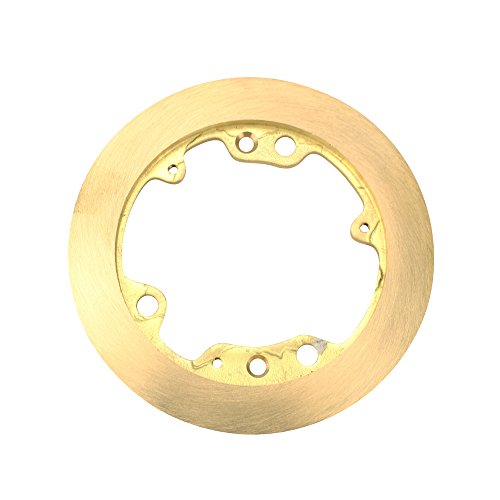 Hubbell Wiring Device-Kellems Floor Box Carpet Flange,Round,Brass