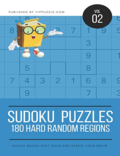 Sudoku Puzzles - 180 Hard Random Region (Volume)