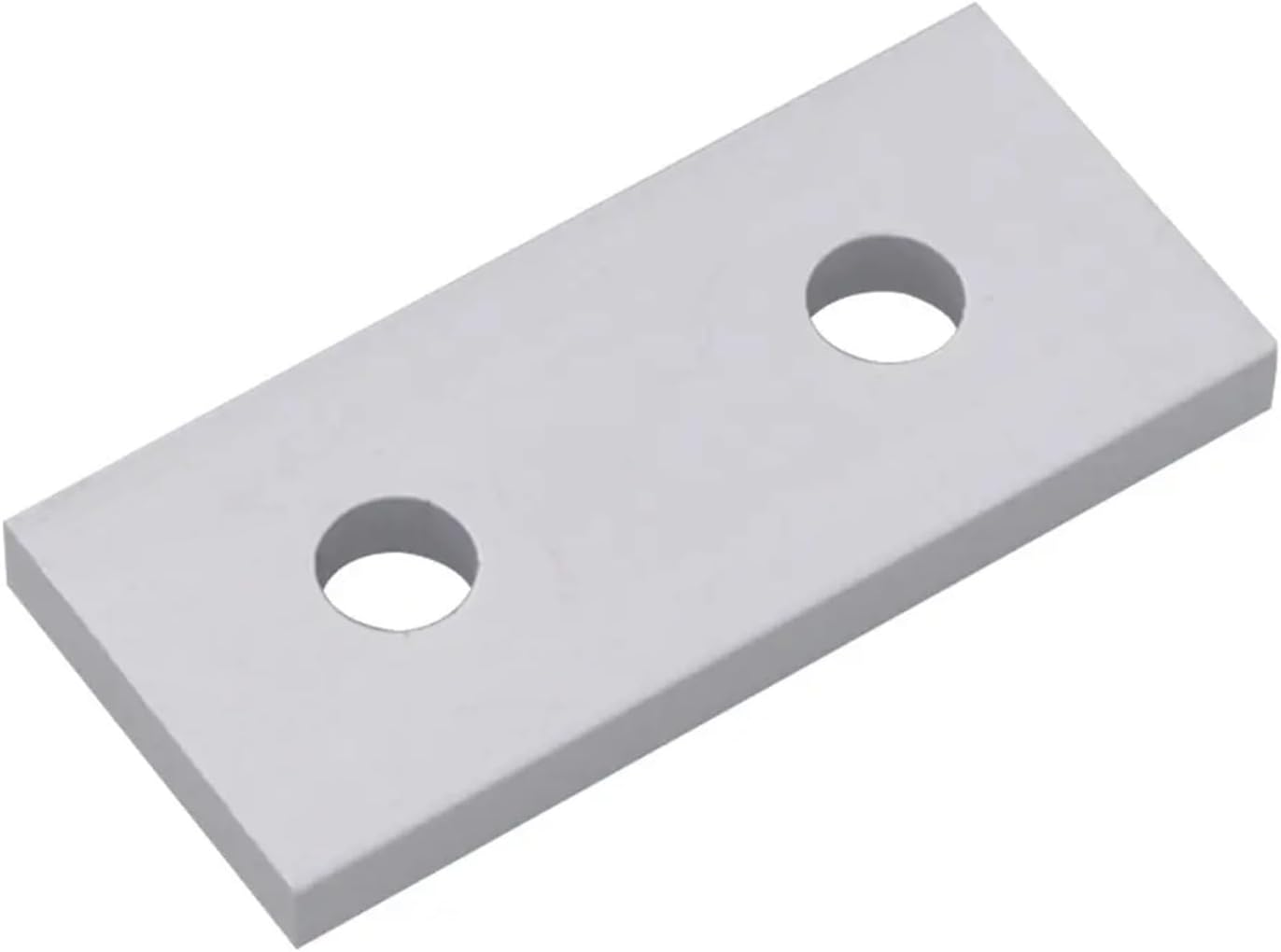 4 Pieces Link End Parallel Side by Side Vertical Joint Connection Corner Connector Strips for 2020 Aluminum Profiles