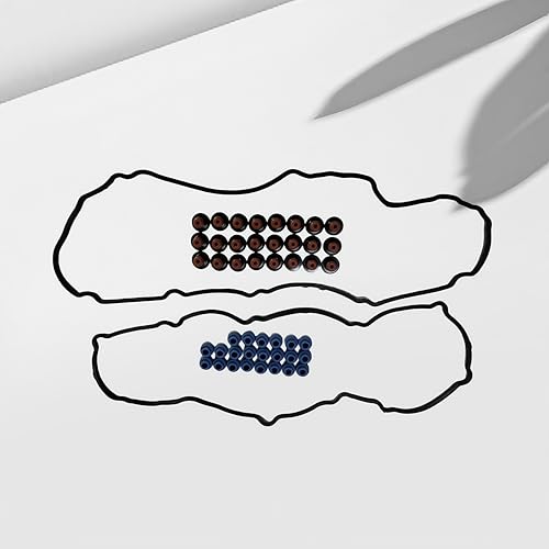 Image of Cylinder Head Gasket Set HGS4213 Compatible with Ford Explorer Edge Flex Taurus Police Interceptor Sedan 3.5L V6 DOHC 24V 3496cc 213cid VIN 8 VIN C