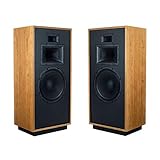 Klipsch Forte IV Heritage Premium Floorstanding Horn-Loaded Speakers Natural Cherry