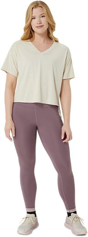 ASICS Women's NAGINO FLEX HEATHER Short Sleeve TOP Training Apparel