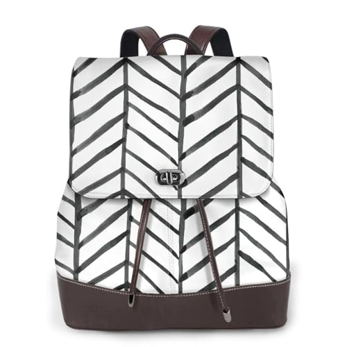 Sac à dos bohème noir et blanc pour vous accompagner au travail et lors de vos escapades