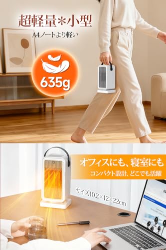 ElektraX セラミックヒーター PTC-800B の商品画像 5