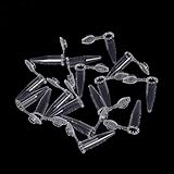 Centrifuge Tubes, Buytra 100 Pack 1.5ml Polypropylene Mirco Centrifuge Tubes with Snap Cap for Sample Storage Container, No-Leak