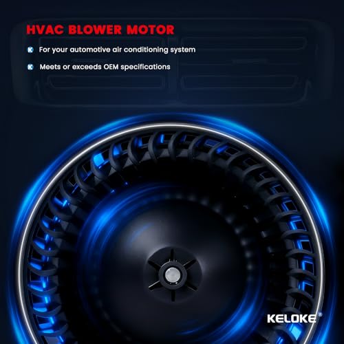 Image of KELOKE Front HVAC Heater Blower Motor Fan Compatible with Ford Edge 2015-2024, Fusion 2013-2020 & Lincoln MKX 2016-2018, MKZ 2013-2020, Continental 2017-2020, Nautilus 2019-2023, Replace# DG9H19846AB