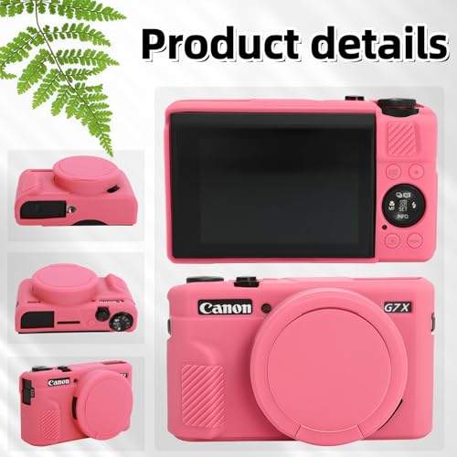 Funda de silicona para cámara Canon G7 X Mark II miniatura 4