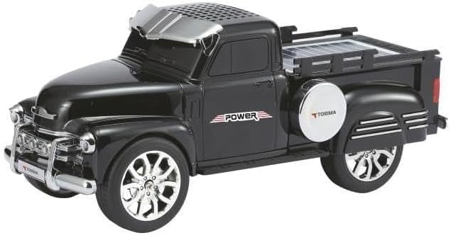 Torima D54 Siyah Pickup Araba Bluetooth Hoparl r G ne  Enerjili Speaker