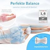 Kniekissen für Seitenschläfer, Orthopädisches Bein-Kissen für eine optimale Schlafhaltung...