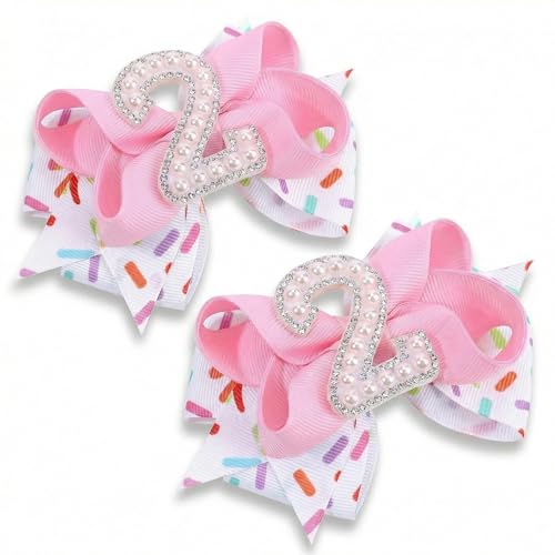 Accesorios para el cabello con moños temática de helado miniatura 1