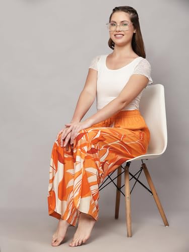 Image of B STORIES Women's Pyjama Pants - Relaxed Fit Nightwear Bottoms | Soft Pyjamas with Pockets | Breathable & Comfortable Sleepwear for Women (S-2XL)