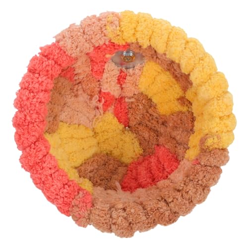 COLLBATH 小型加厚鳥用巣箱 鳥かご対応パラキート オウム バジェ コカ コニュア用暖かい寝床 やわらかい抱擁ハウス 自然な隠れ家と探索促進