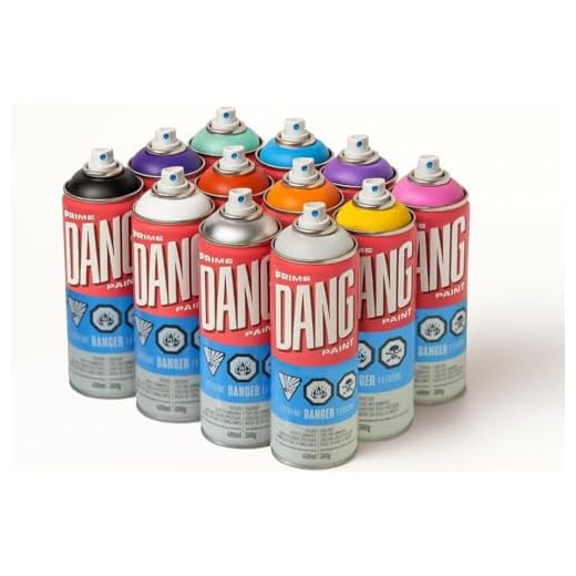 DANG Prime Spray Paint Set of 12