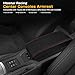Htostar Racing Consoles Armrest Compatible with Toyota 86 GT86 & Subaru BRZ & Scion FR-S 2012-2020 Center Console Storage Armrest Box for Left-Hand Rudder Black with Red Stitching