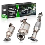 FOMIUZY High Flow Front Catalytic Converter Kit Direct-Fit Chevy Traverse 2009 2010 2011 2012 2013 2014 2015 2016 2017 GMC Acadia 2007-2017 Buick Enclave 2008-2017 Saturn Outlook 2007-2010 3.6L