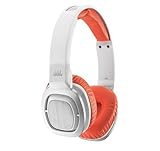 JBL J55i High-Performance On-Ear Headphones with JBL Drivers, Rotatable Ear-Cups and Microphone - Orange
