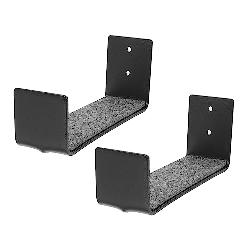 SUPVOX 2-Piece Wall-Mounted Snowboard Bindings Sturdy Construction Foam Protection Easy to Use for Space