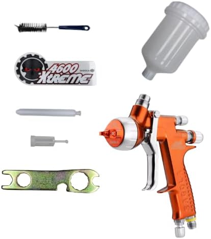 Sagola 4600 Xtreme Gravity Spray Gun components