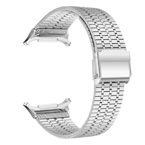 Samsung Galaxy Watch 7 Ultra 47mm�p�X�e�����X�X�`�[���X�g���b�v ���ԂȂ� ���^���u���X���b�g�ɍœK, �V���o�[, 7 Ultra 47mm