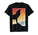 Wolf Shirt. Retro Style T-Shirt
