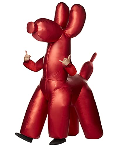 Spirit Halloween Adult Inflatable Balloon Animal Costume | Funny Halloween Costume | Fan-Operated Outfit