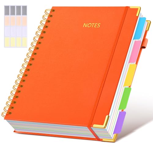 Hardcover Spiral Notebook 8.5