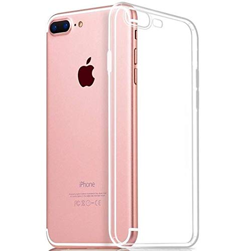 Image of Case Creation Brand - Mobile Cover for Apple iPhone 8 (Soft & Flexible Back Case), Transparent