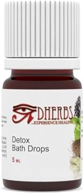 Dherbs Cleansing Bath Drops, 0.17 Oz.